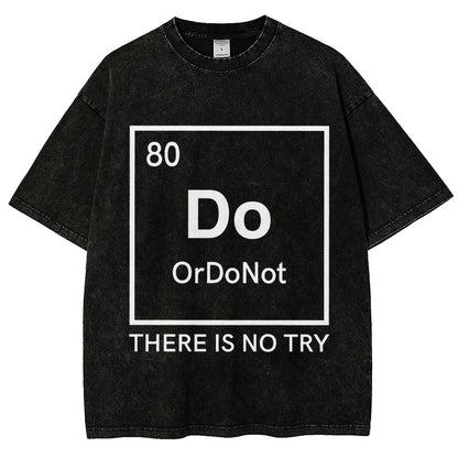 Element of Widsom Vintage Distressed T-shirt