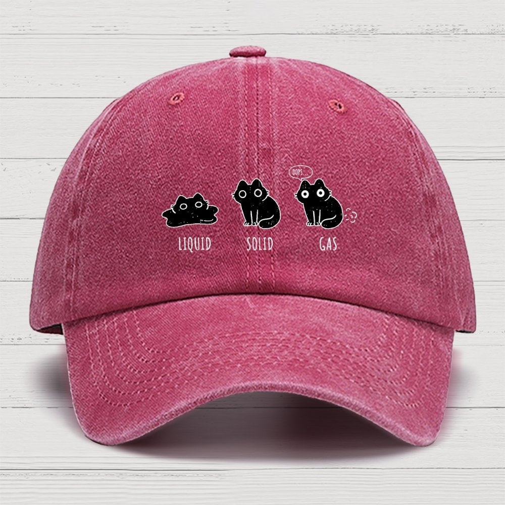 States of Cat Cotton Hat