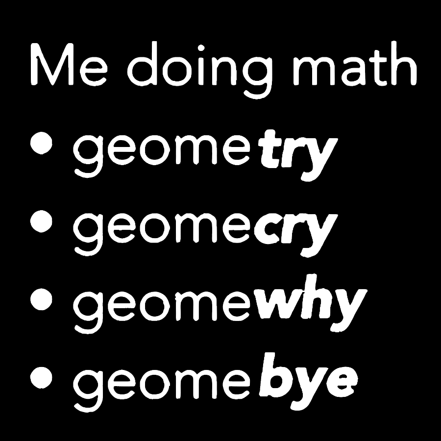 Me Doing Math Geek T-Shirt