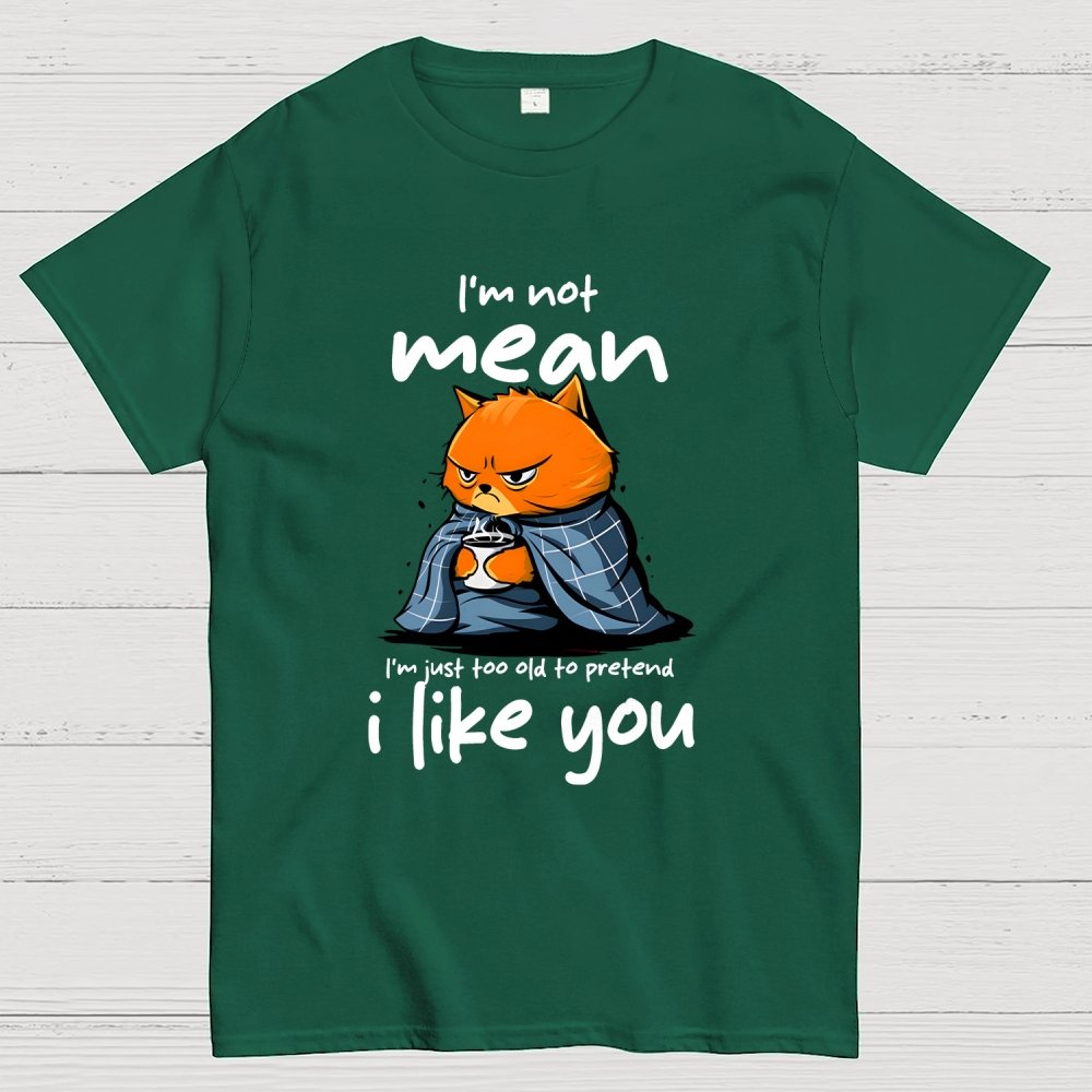 I Am Not Mean Geek T-Shirt