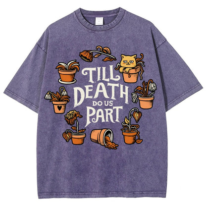 Plant Killer Love Vintage Distressed T-shirt