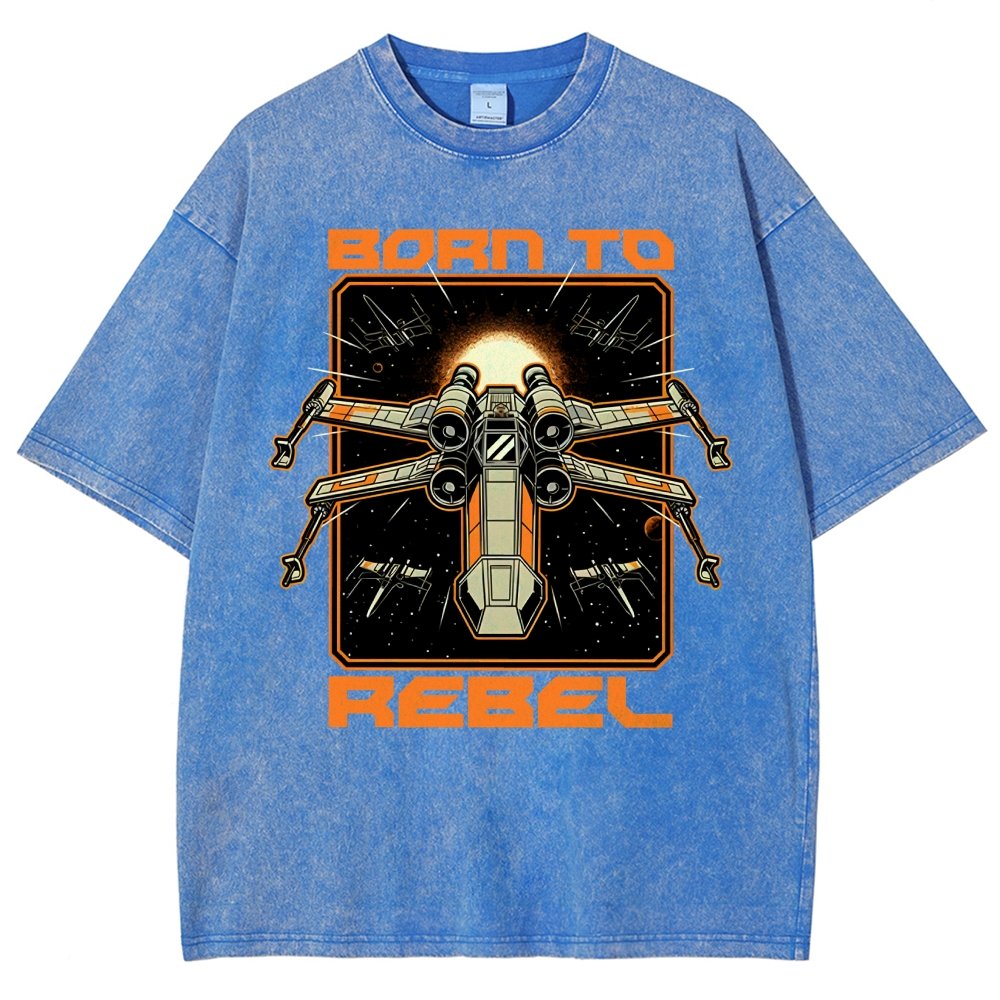 Space War Outlaw Vintage Distressed T-shirt