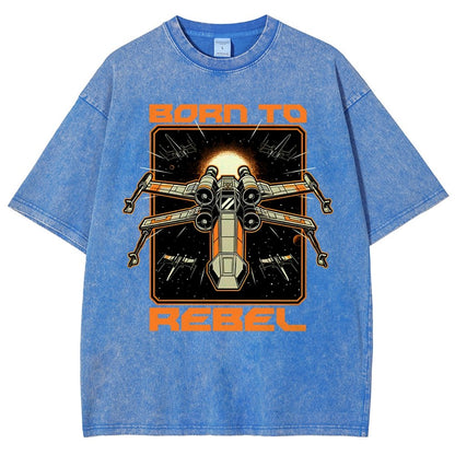 Space War Outlaw Vintage Distressed T-shirt