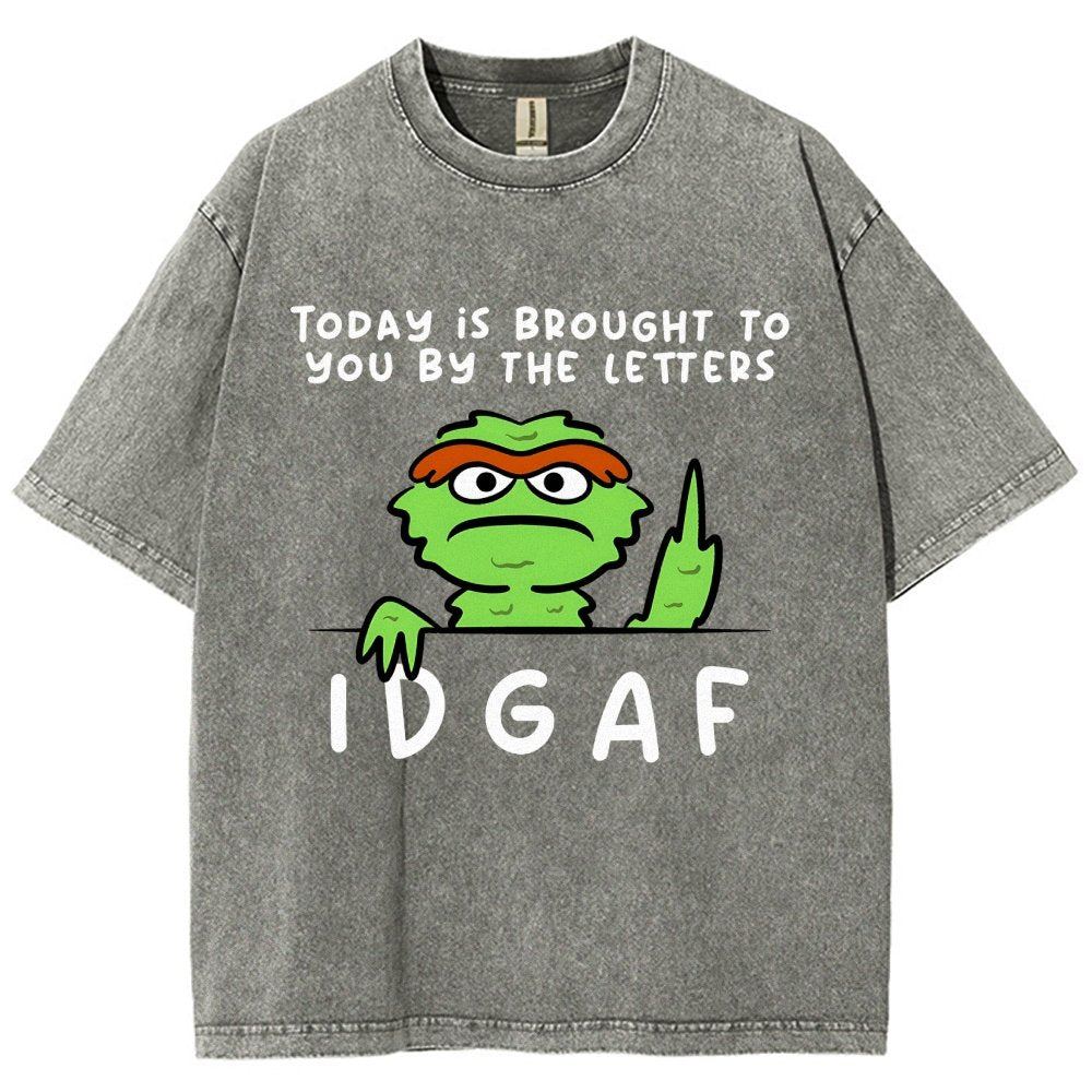 IDGAF Vintage Distressed T-shirt