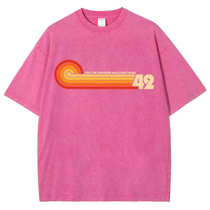 Answer Vintage Distressed T-shirt