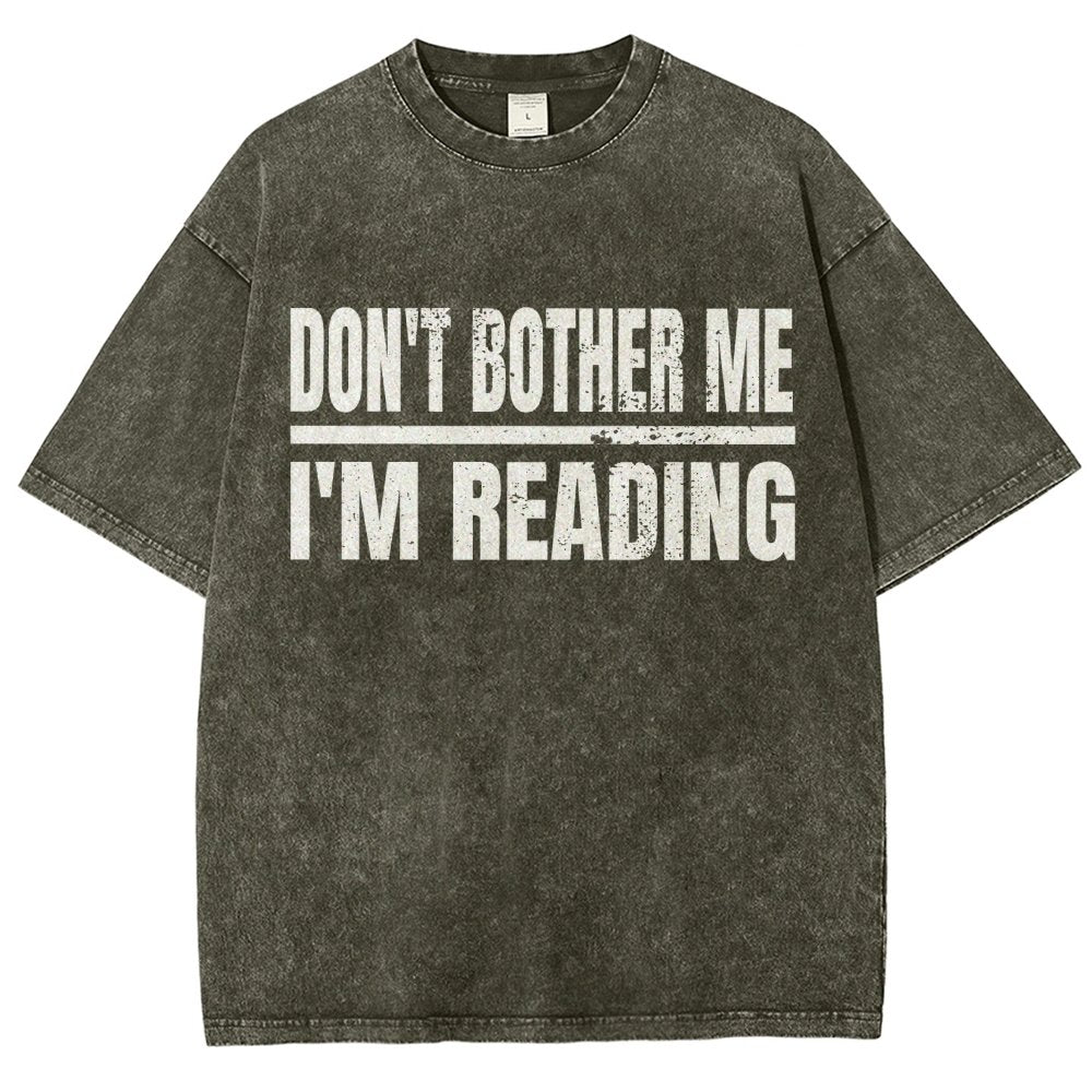 Don't Bother Me Vintage Distressed T-shirt