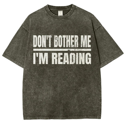 Don't Bother Me Vintage Distressed T-shirt