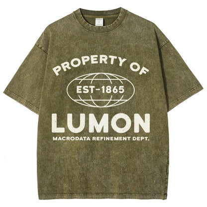 Property of Lumon Vintage Distressed T-shirt