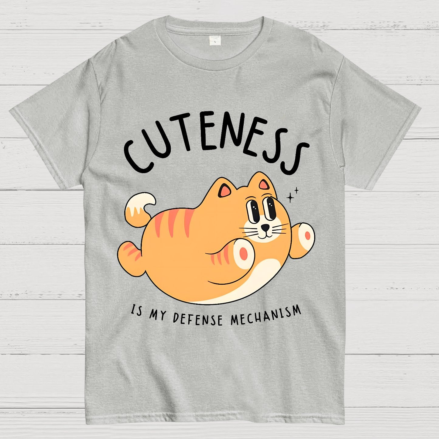 Cuteness is My Defense Mechanism Geek T-Shirt