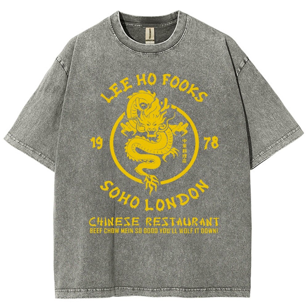 Lee Ho Fooks Chinese Restaurant Vintage Distressed T-shirt