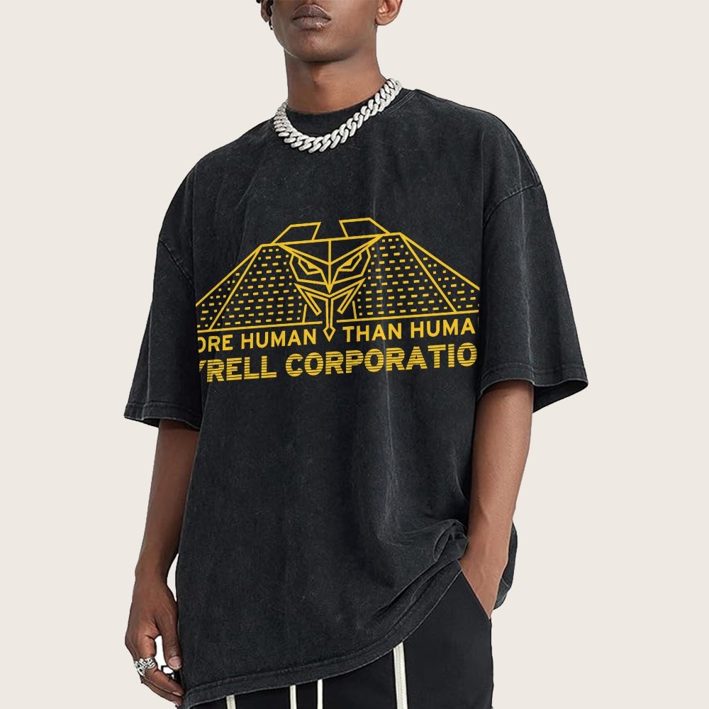 MoreHumanThanHuman Vintage Distressed T-shirt