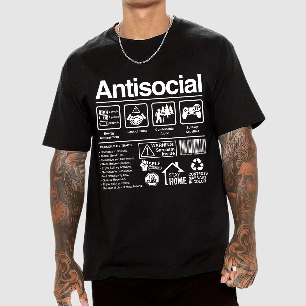 Antisocial Label Geek T-Shirt