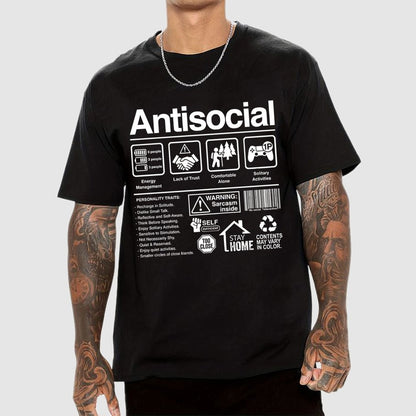 Antisocial Label Geek T-Shirt