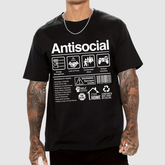 Antisocial Label Geek T-Shirt