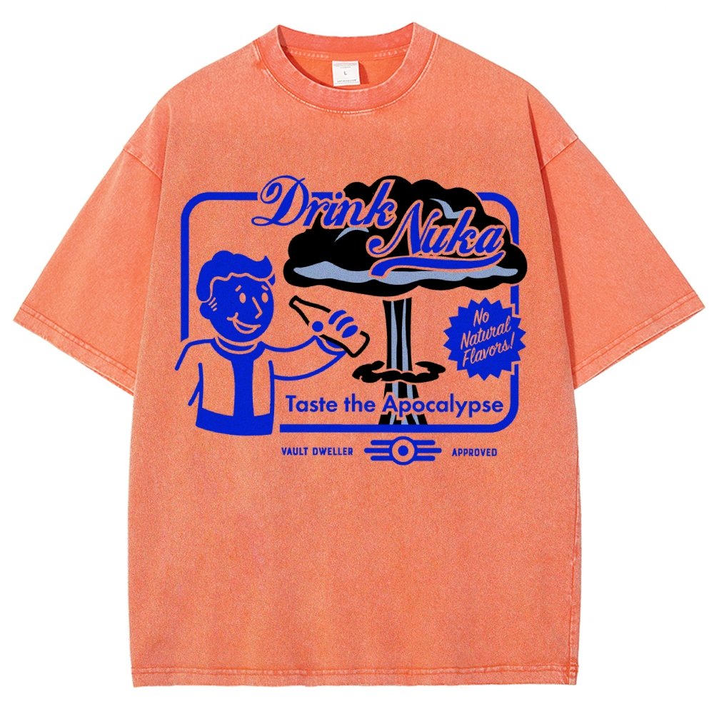 Taste the Apocalypse Vintage Distressed T-shirt