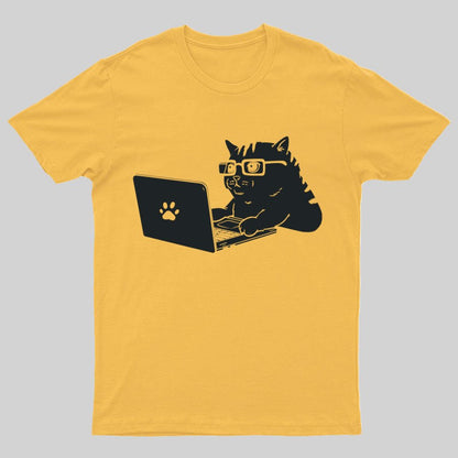 Cats & Computers Geeky T-Shirt