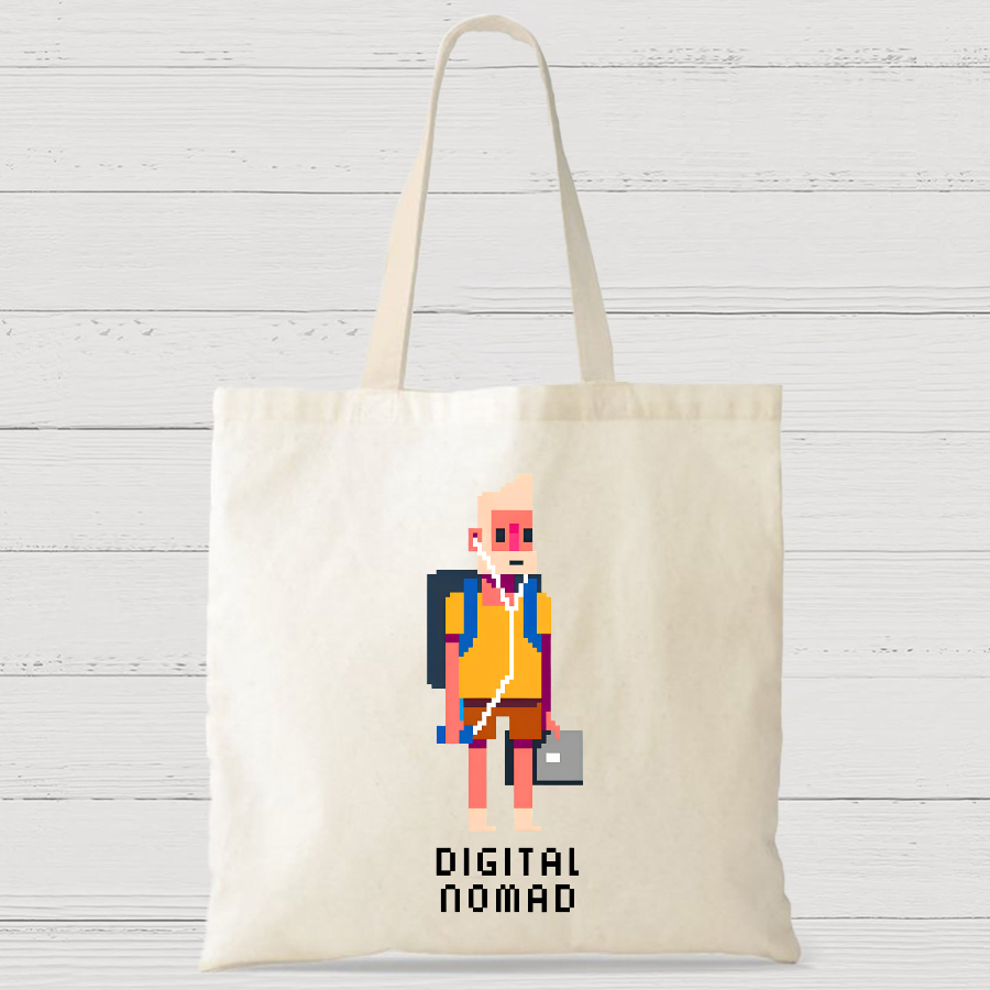 Digital Nomad Casual Classic Canvas Bag