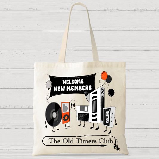 Old Timers Club Casual Classic Canvas Bag