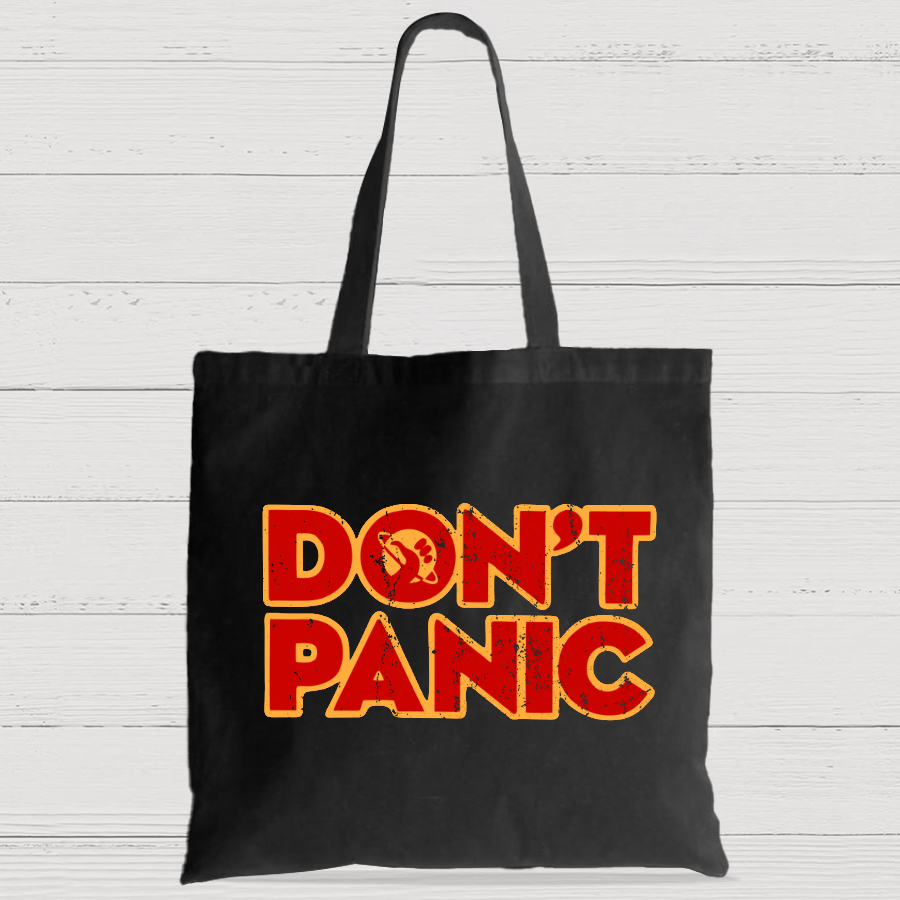 Dont Panic Casual Classic Canvas Bag