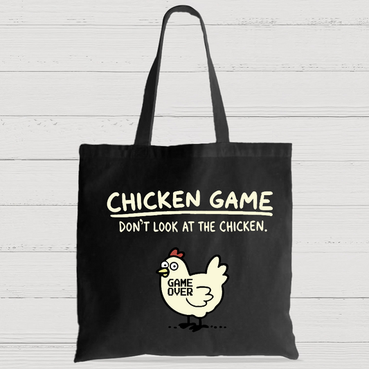 Chicken Game Casual Classic Canvas Bag