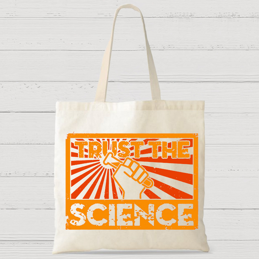 Trust The Science Casual Classic Canvas Bag