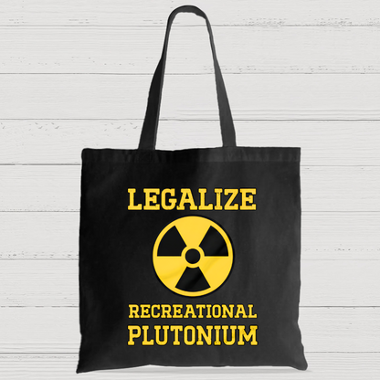 Legalize Recreational Plutonium Casual Classic Canvas Bag